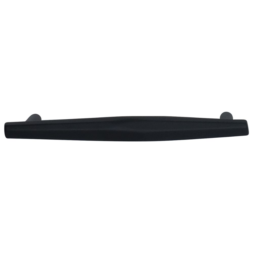 RK International CP 826 BL Lined with Petals Gibraltar Cabinet Pull in Black